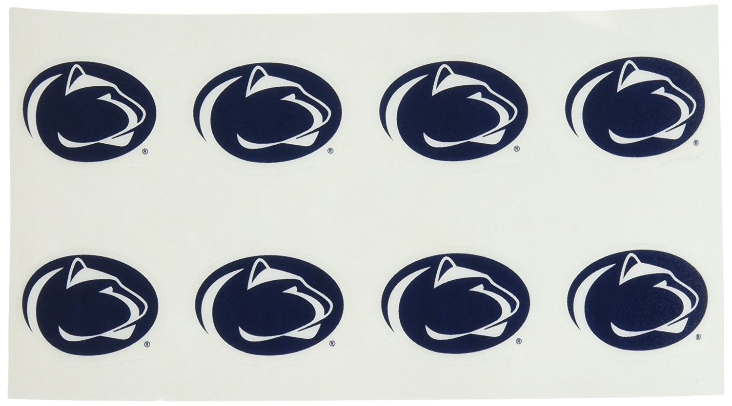 Penn State Fan. Nittany Lions Face Tattoos